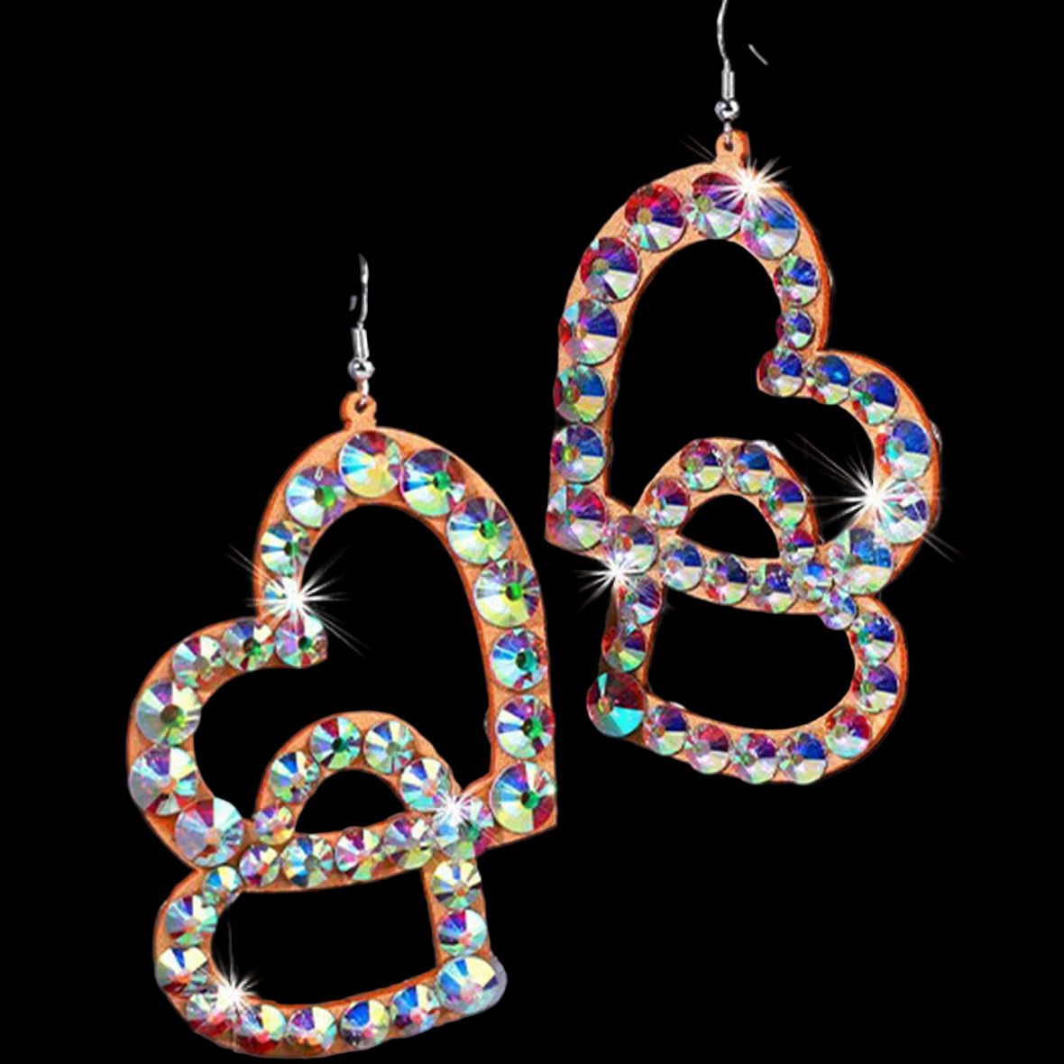 Boucles d'oreilles cœur