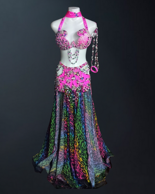 Costume 2 pièces rose Taille M/L