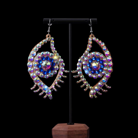 Boucles d'oreilles œil