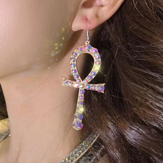 Boucles d'oreilles croix