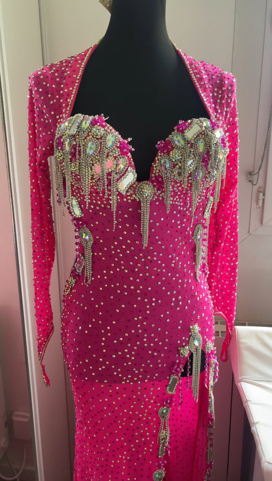 Costume rose fushia Taille S/M